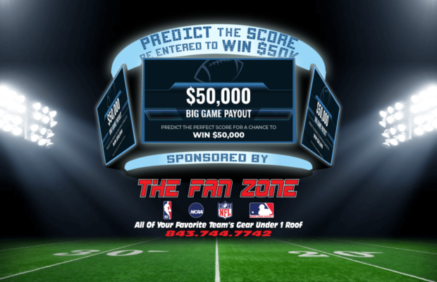 Predict the Score of the Big Game for a Chance to Win $50K!