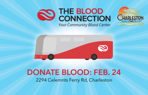 Feb. 24: Give Blood @ Charleston Radio Group, Get a $20 Gift Card Feb. 24: Give Blood @ Charleston Radio Group, Get a $20 Gift Card