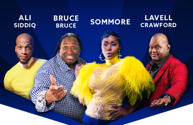 Tickets on Sale: The Royal Comedy Tour w Sommore, Bruce Bruce, Lavell Crawford & Ali Siddiq Tickets on Sale: The Royal Comedy Tour w Sommore, Bruce Bruce, Lavell Crawford & Ali Siddiq