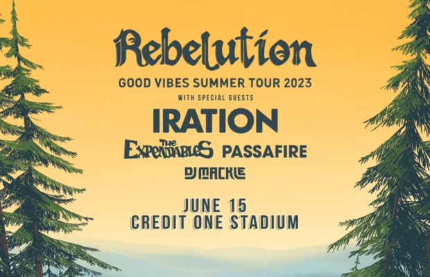 Rebelution w/ Iration, The Expendables, Passafire & DJ Mackie – 6/15