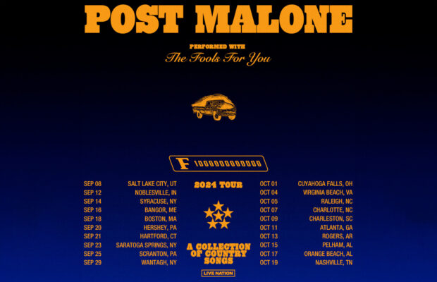 Oct. 9: Post Malone Comes to Credit One Stadium