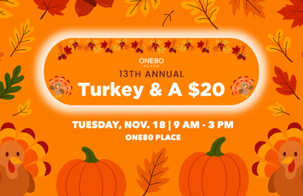 11/18: Give Thanks by Giving Back – Annual Turkey & A $20