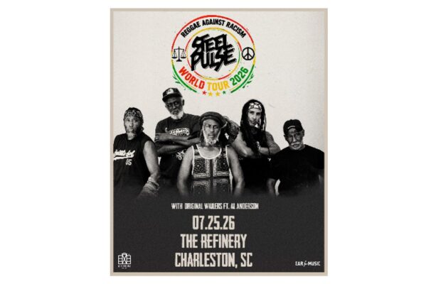 7/25 – Steel Pulse @ The Refinery – Reggae Against Racism Tour