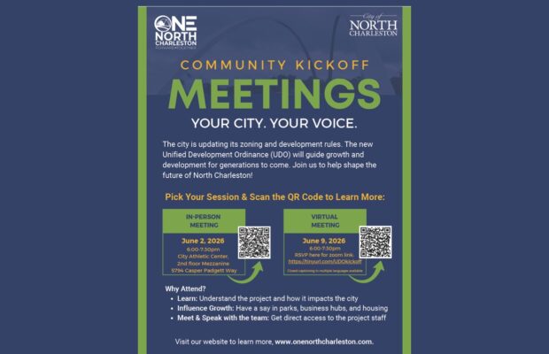 One North Charleston – Unified Development Ordinance Meetings – June 2 & 9