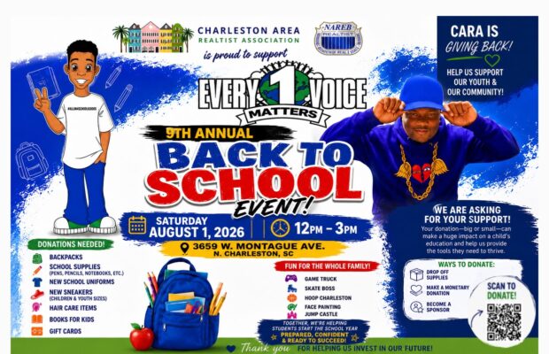 August 1: Every 1 Voice Matters 9th Annual Back-to-School Event