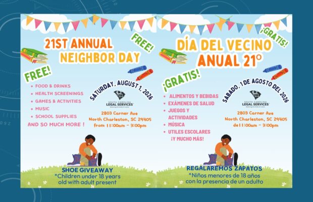 North Charleston’s 21st Annual Neighbor Day – August 1