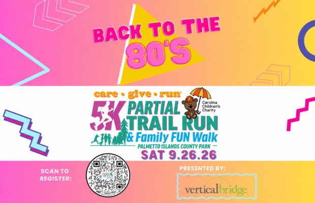 Register for the Carolina Children’s Charity Care Give Run 5K – 9/26 Register for the Carolina Children’s Charity Care Give Run 5K – 9/26